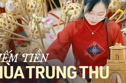 Tranh thủ kiếm tiền mùa Trung thu, “phất” nhất là hội bán …