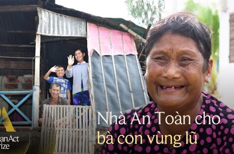 Thương lắm niềm vui của bà con vùng lũ khi được sống trong Nhà an …