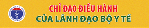 BỘ TRƯỞNG BỘ Y TẾ: HOẠT ĐỘNG CHỈ ĐẠO, ĐIỀU HÀNH