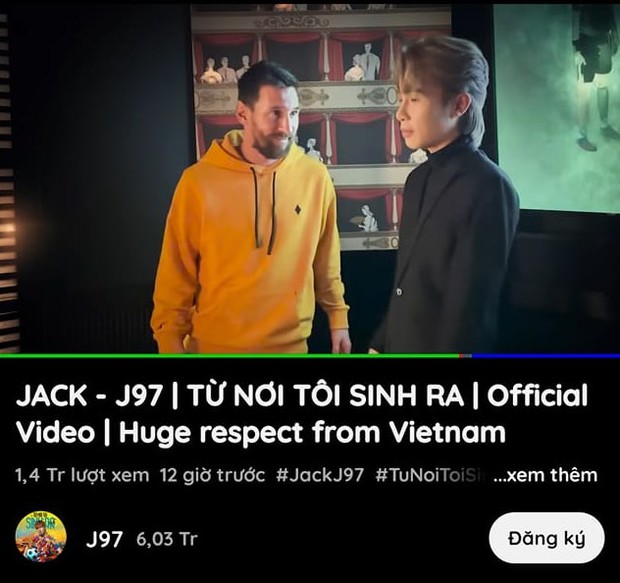 Xuất hiện chỉ 3 giây nhưng đây là minh chứng cho thấy Messi đã gánh MV mới của Jack như thế nào - Ảnh 3.