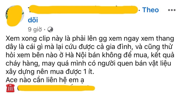 Thang dây thoát hiểm được người dân tìm mua online: Nơi tăng giá, nơi cháy hàng - Ảnh 6. Thang dây thoát hiểm được người dân tìm mua online: Nơi tăng giá, nơi cháy hàng - Ảnh 6.