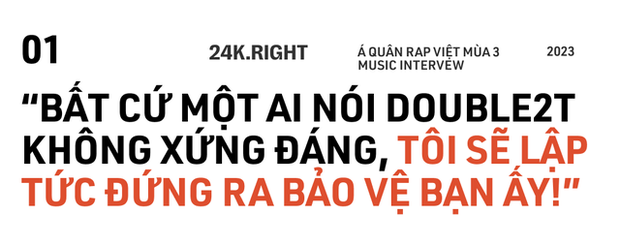 24k.Right: 3 năm trước không mua nổi 1 cái bánh mì, 3 năm sau bị đồn mua giải Rap Việt, vậy là thành công - Ảnh 3.