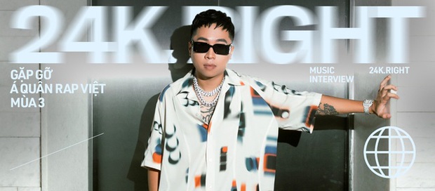 24k.Right: 3 năm trước không mua nổi 1 cái bánh mì, 3 năm sau bị đồn mua giải Rap Việt, vậy là thành công - Ảnh 2.