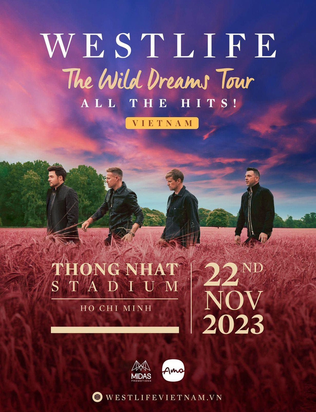 Công bố giá vé concert Westlife tại Việt Nam: Cao nhất chỉ 4 triệu đồng, toàn bộ đều là vé ngồi! - Ảnh 2.