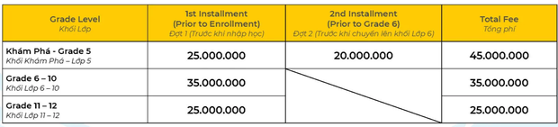Mức học phí giật mình của trường quốc tế bị phụ huynh căng băng rôn đòi nợ - Ảnh 3.