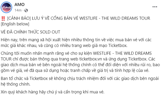 Concert Westlife tại Việt Nam bán hết sạch 15 nghìn vé chỉ sau 5 tiếng, fan kêu gọi mở đêm thứ 2! - Ảnh 3.