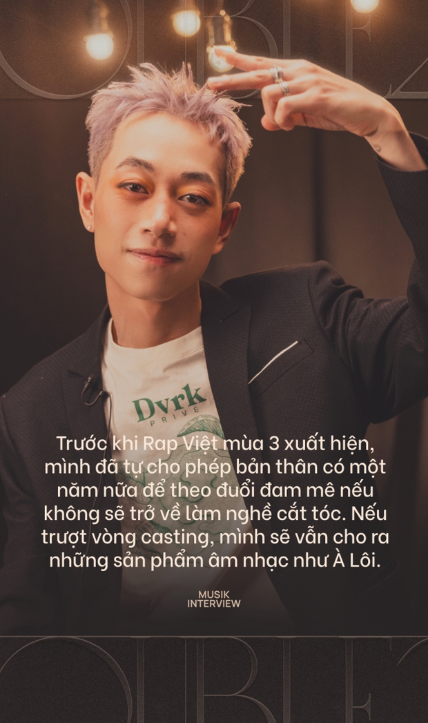 Double2T: Mình muốn dùng tiền thưởng Rap Việt về nhà bắc rạp khao cả làng một bữa, mở phòng thu miễn phí và làm từ thiện - Ảnh 12.