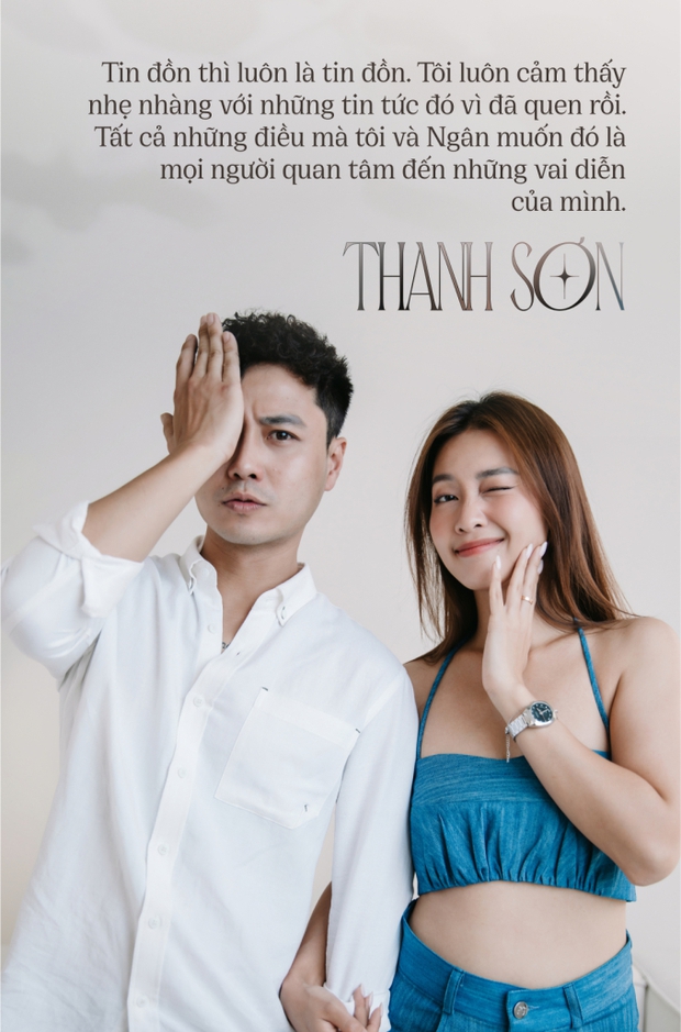 Thanh Sơn - Khả Ngân: Chúng tôi thấy nhẹ nhàng trước tin đồn tình cảm, được hợp tác với nhau đã là điều quá tuyệt vời - Ảnh 14.