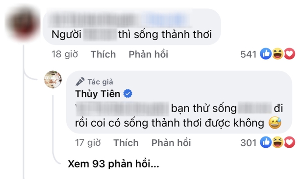 Thủy Tiên đáp trả cực gắt khi bị netizen công kích sống lỗi nhưng vẫn thảnh thơi - Ảnh 3.