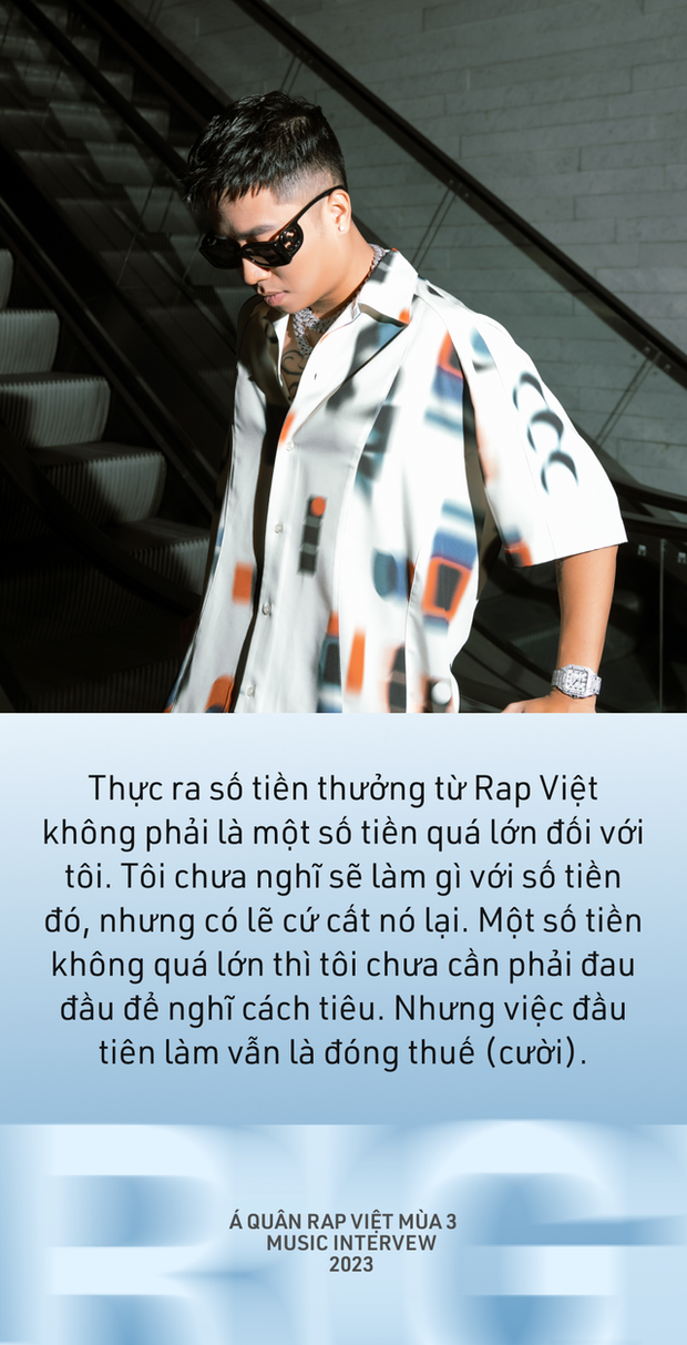 24k.Right: 3 năm trước không mua nổi 1 cái bánh mì, 3 năm sau bị đồn mua giải Rap Việt, vậy là thành công - Ảnh 11.