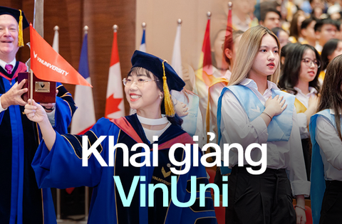 Toàn cảnh lễ khai giảng VinUni