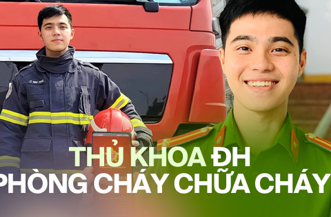 Thủ khoa trường Phòng cháy Chữa cháy được UBND Hà Nội vinh danh: …