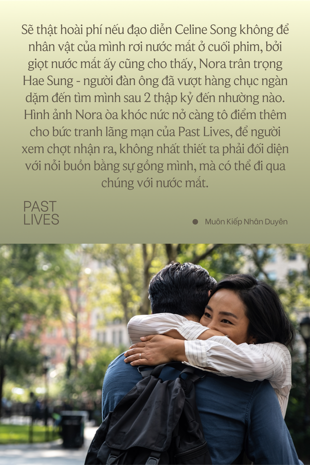 Nora bật khóc nức nở trong cảnh cuối Past Lives: Chỉ là những “nếu như” muộn màng khó nói? - Ảnh 4.