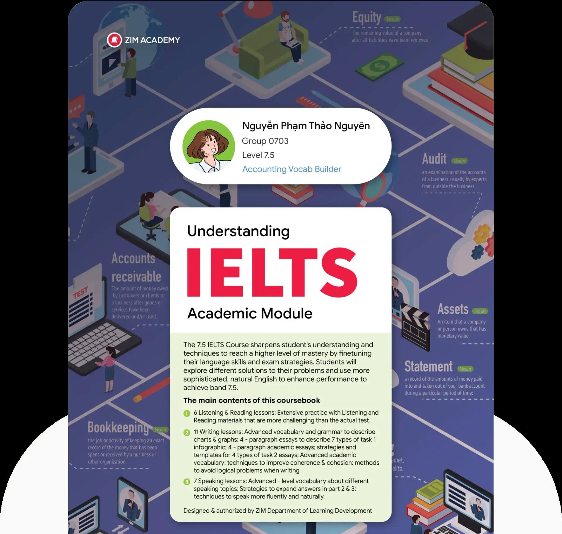 Ca sĩ Ngô Lan Hương đạt IELTS 7.0 với ZIM Academy - Ảnh 3.