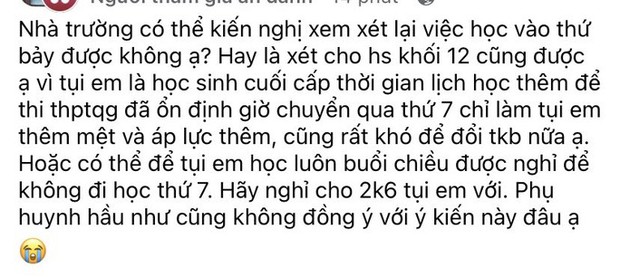 Hàng loạt trường học đổi thời khóa biểu, học sinh kẻ khóc, người cười - Ảnh 1.