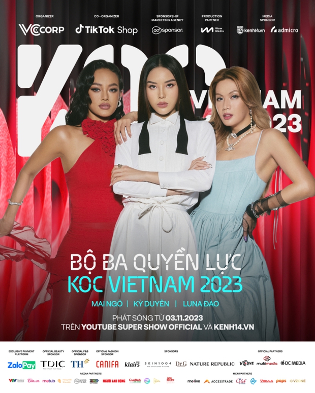 Kỳ Duyên - Mai Ngô - Luna Đào bất ngờ xác nhận là bộ 3 quyền lực của KOC VIETNAM 2023! - Ảnh 2.