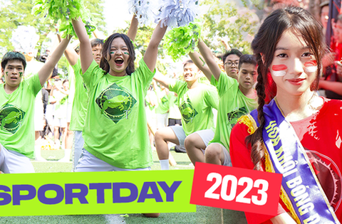 Ngày hội thể thao Sportday 2023 của học sinh THPT Chu Văn An (Hà Nội)