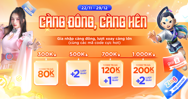 Khởi động mùa lễ hội cuối năm cùng VNGGames Rewards, nhận ngay xe điện Vinfast …