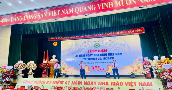 Học viện Nông nghiệp Việt Nam: Long trọng tổ chức Lễ kỷ niệm 41 năm ngày Nhà …