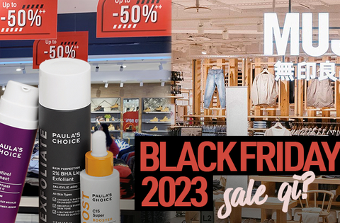 BLACK FRIDAY quá đã: MUJI giảm nửa giá, local brand sale đến 70%, FILA …