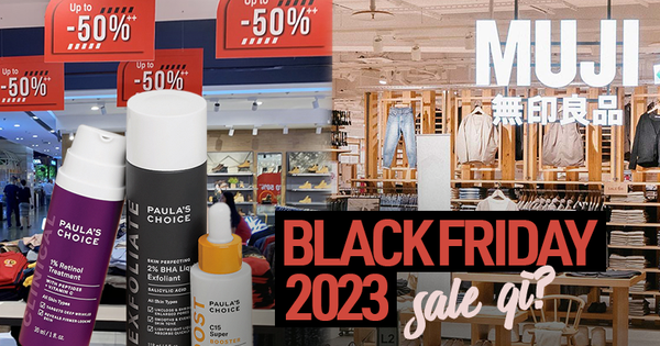 BLACK FRIDAY quá đã: MUJI giảm nửa giá, local brand sale đến 70%, FILA …