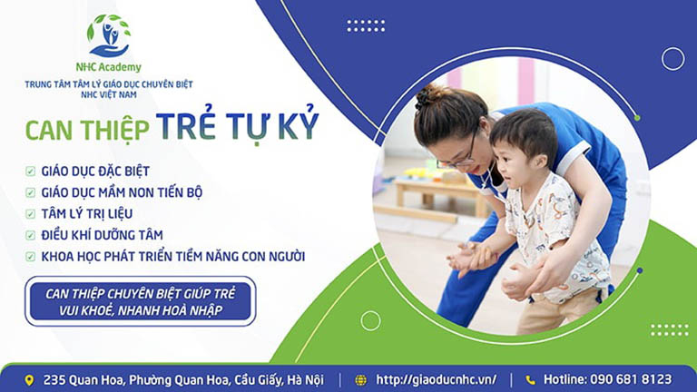 can thiệp trẻ tự kỷ