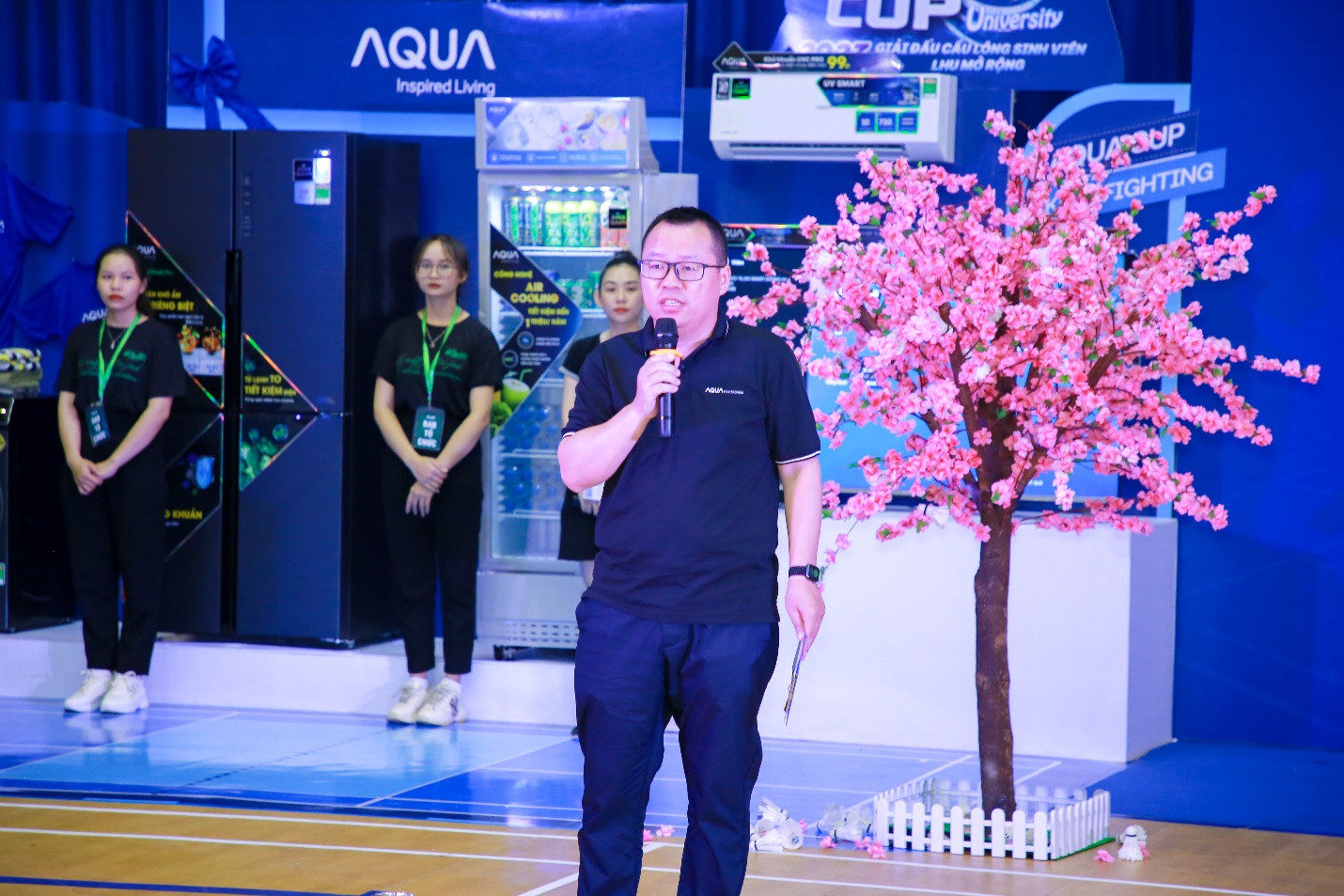 AQUA CUP 2023 - Giải Cầu Lông Sinh Viên trao cơ hội cho sinh viên tham gia thi đấu quốc tế - Ảnh 4.