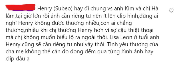 Nhiều người tràn vào trang cá nhân của Hồ Ngọc Hà để hỏi 1 câu, dù trước đó cô từng chia sẻ nhiều lần chuyện dạy con của mình - Ảnh 1.