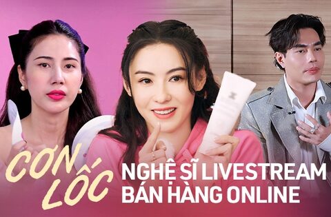 Nghệ sĩ livestream bán hàng online: Phải chăng là điểm trọ cuối cùng …