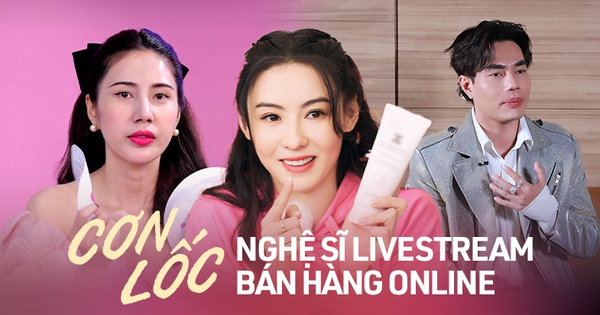 Nghệ sĩ livestream bán hàng online: Phải chăng là điểm trọ cuối cùng …