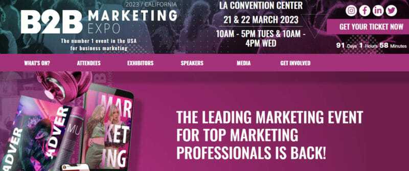 B2B Marketing Expo