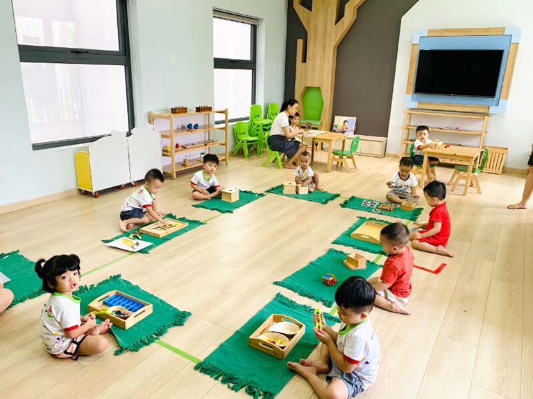 lợi ích của phương pháp Montessori 