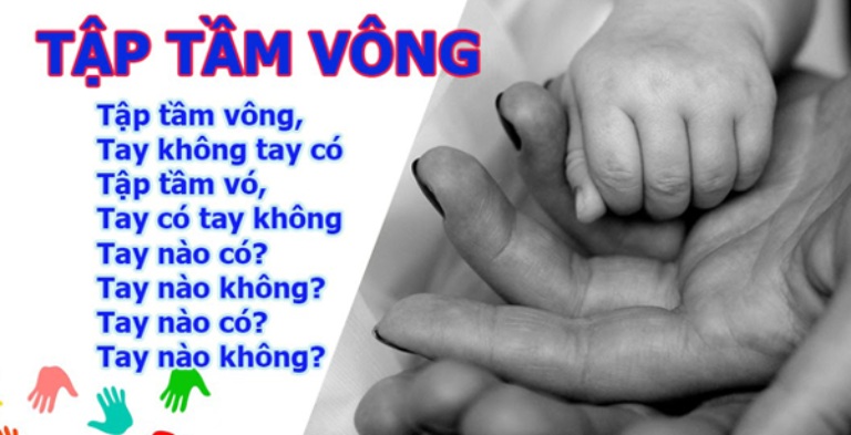 trò chơi giúp phát triển ngôn ngữ cho bé 0 - 3 tuổi 