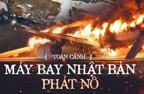 Máy bay Nhật Bản phát nổ: Cú va chạm kinh hoàng trên đường …