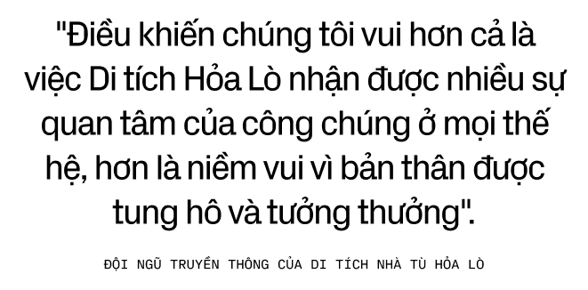 Đội ngũ Truyền thông của Di tích Nhà Tù Hoả Lò: Lần đầu tiên tới Hỏa Lò, chúng tôi khóc từ đầu đến cuối - Ảnh 14.