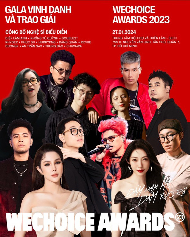 Hé lộ hàng trăm nghệ sĩ đổ bộ siêu thảm đỏ WeChoice Awards 2023: Hơn 20 nàng hậu, loạt đôi hot và hơn thế nữa! - Ảnh 15.