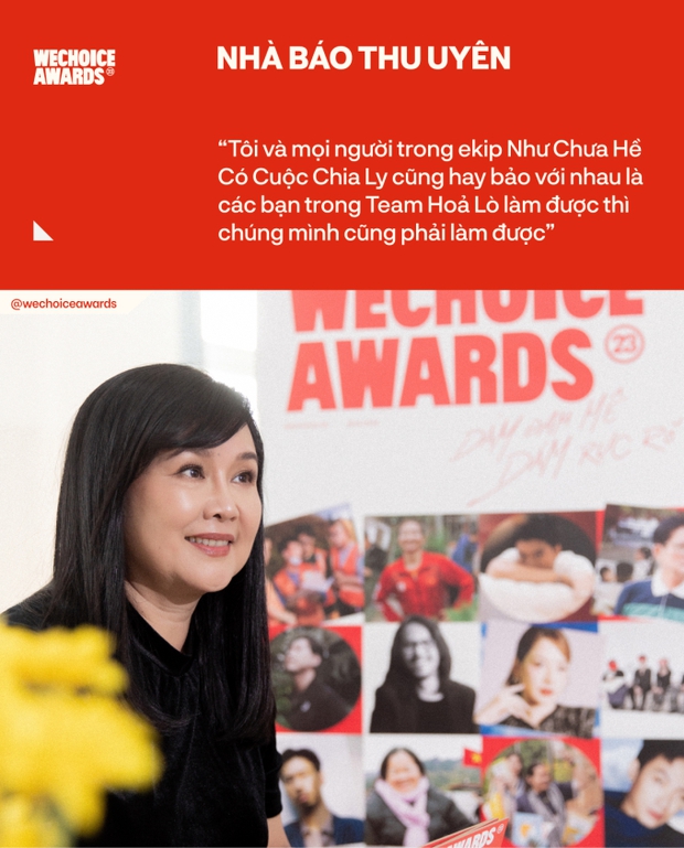 Nhà báo Thu Uyên - HĐTĐ WeChoice Awards 2023: “Cảm hứng giống như mồi lửa, phải có nhiên liệu thì mới bắt được” - Ảnh 4.