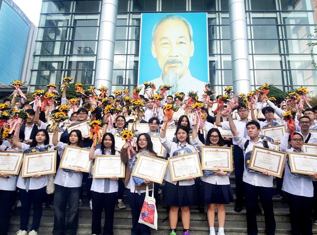 Hà Nội: Học sinh trường có điểm tuyển sinh đầu vào thấp đoạt giải học sinh giỏi quốc gia - Ảnh 3.