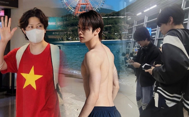 Sao Hàn xông đất Việt Nam năm Giáp Thìn: Heechul - TXT vi vu khắp nơi ăn Tết, tân binh SM khoe body siêu hot ở biển Nha Trang - Ảnh 2.