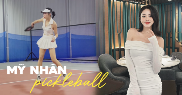 Mỹ nhân “đánh bằng cả tính mạng” khi lên sân pickleball là ai?