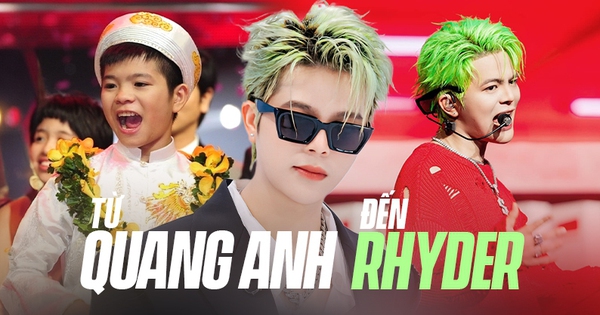 10 năm lận đận của Quang Anh The Voice Kids và cú lột xác thành Rhyder