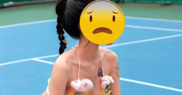 Mặc bikini 2 mảnh tạo dáng trên sân pickleball câu like: Phản cảm khủng khiếp!