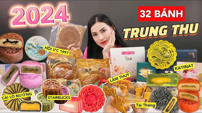 Hà Linh tự tin nhận là người review nhiều bánh Trung thu nhất 2024: Tận 32 chiếc, toàn sản phẩm hot- Ảnh 1.