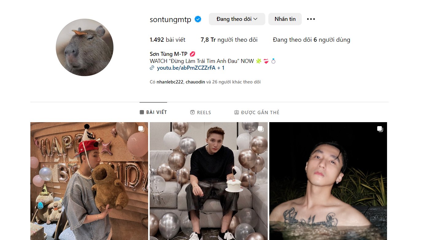 Không phải Sơn Tùng M-TP, người Việt Nam có nhiều followers nhất trên Instagram là một cái tên lạ, chỉ số 1 tháng gây bất ngờ!- Ảnh 3.