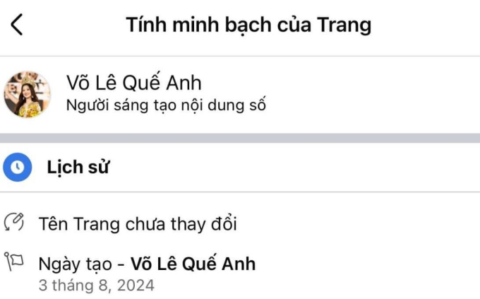 Thông tin chính thức về việc tại sao Quế Anh được công ty lập fanpage Hoa hậu từ khi chưa đăng quang- Ảnh 2.