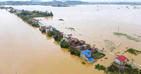 Lũ sông Cầu cao nhất trong gần 40 năm, 9.000 người dân Bắc Giang bị cô lập