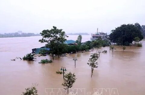 Trung Quốc tiến hành xả lũ thủy điện tới Sông Lô