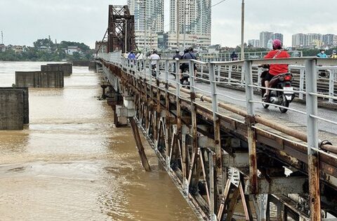 Thông tin mới về lũ sông Hồng tại Hà Nội