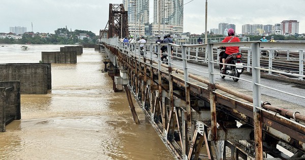 Thông tin mới về lũ sông Hồng tại Hà Nội