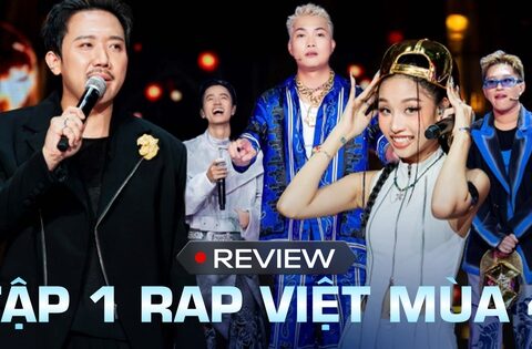 Tập 1 Rap Việt mùa 4: Cũ kĩ, chưa có nhân tố bùng nổ, NSX “đẩy” 2 thí sinh lố tay